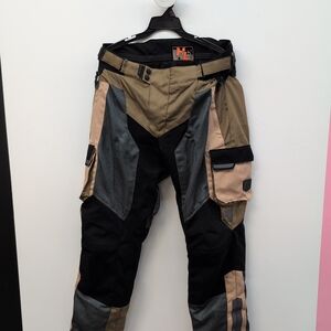 Tourmaster Ridgecrest Men's Adventure Motorcycle Pants Size 2XL Sand Gray